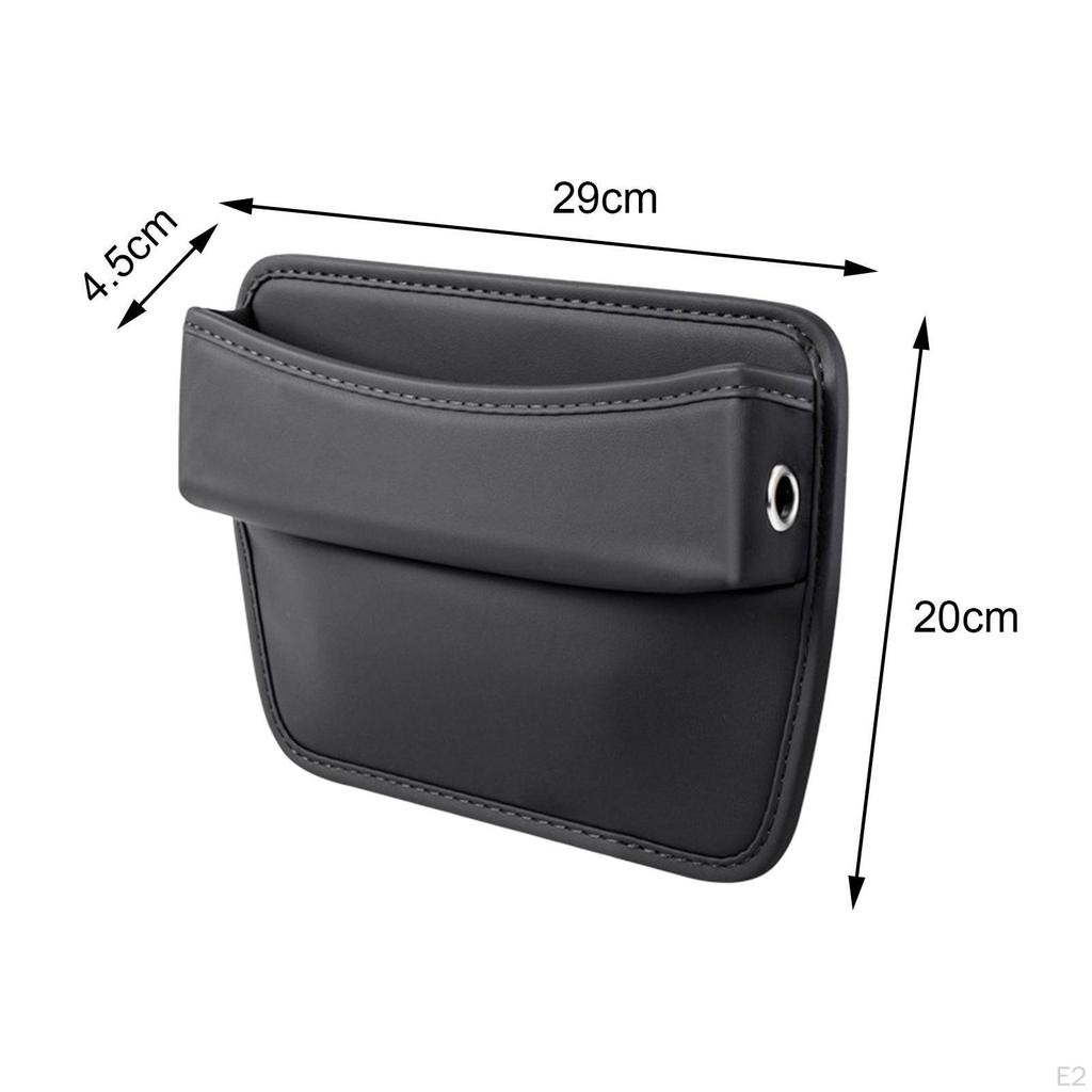 Auto Car Seat Gap Organizer Reserved Charging Hole Crevice Storage Pocket for Yuan Plus Sundries