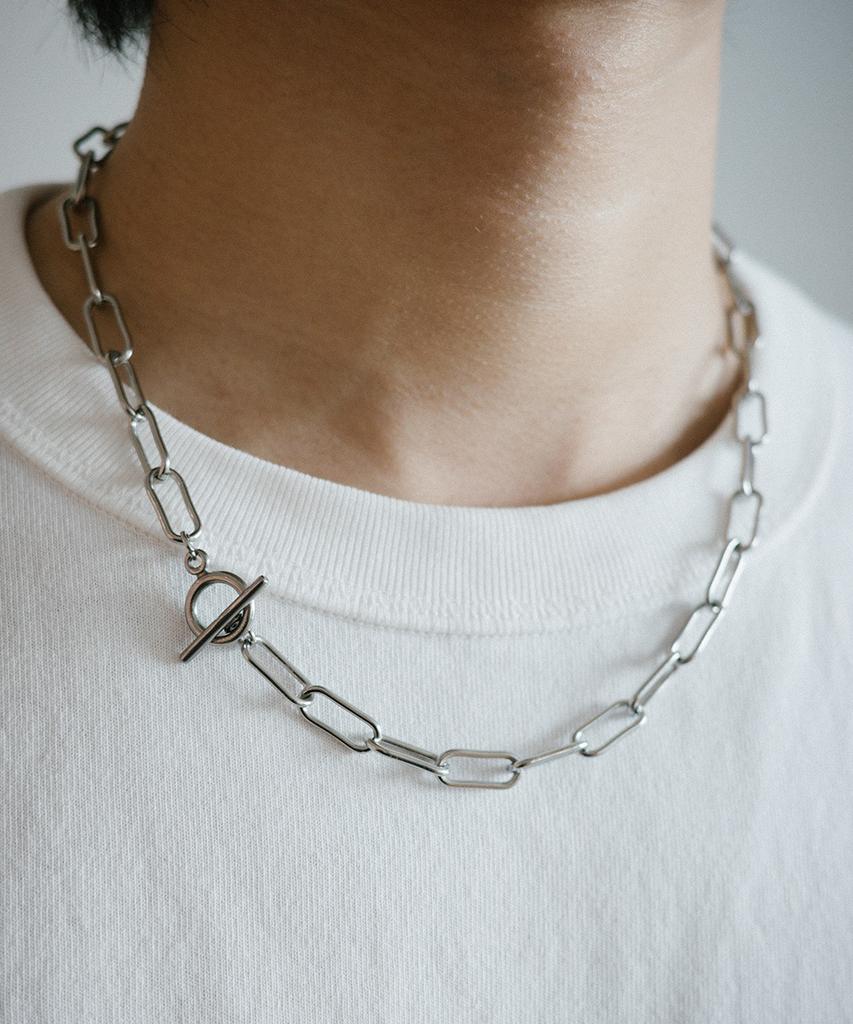 Bicycletrophy S.S Chain Necklace 15 (Thick Type / All Surgical Steel)