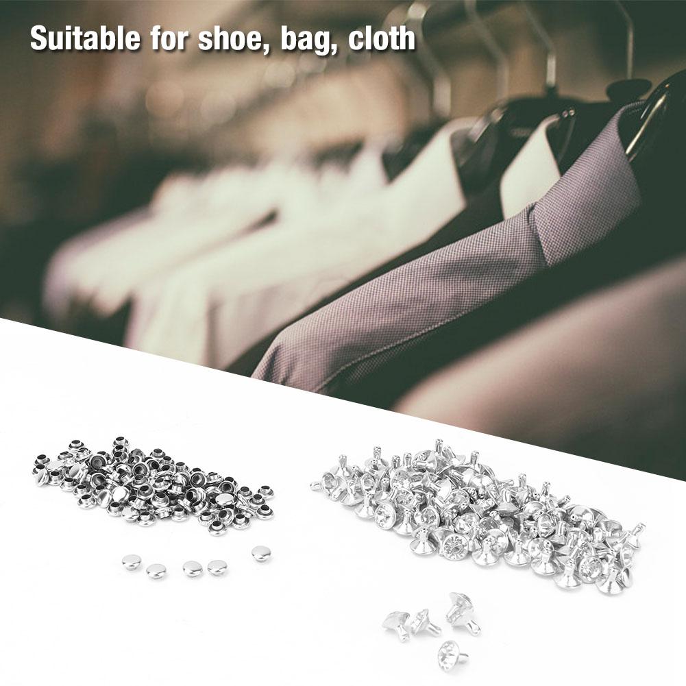 Cloth Inlay Rivets 12mm Spots Studs for Leather Craft Decoration(#1)