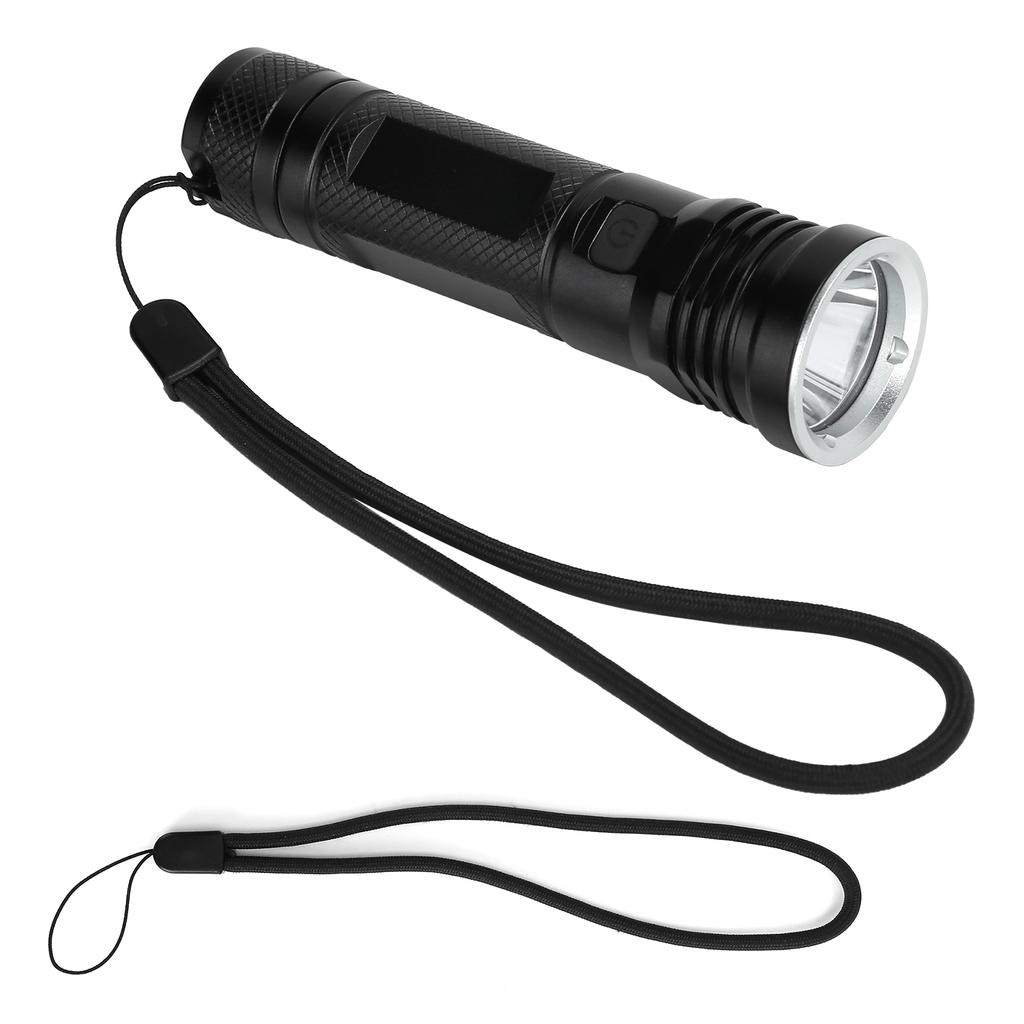 Taschenlampe USB-Aufladung Aluminium Mini Mehrfachmodus-Taschenlampe für Radfahren Nachtstraßen Notfall Outdoor