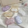 1pcs Simple Transparent Contact Lens Box Contact Lens Case Travel Portable Contact Lenses Case