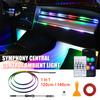 110/140cm Ambient Lights Universal LED Symphony RGB Atmosphere Lamp USB APP Remote for Tesla Acrylic Embass Accessories 3