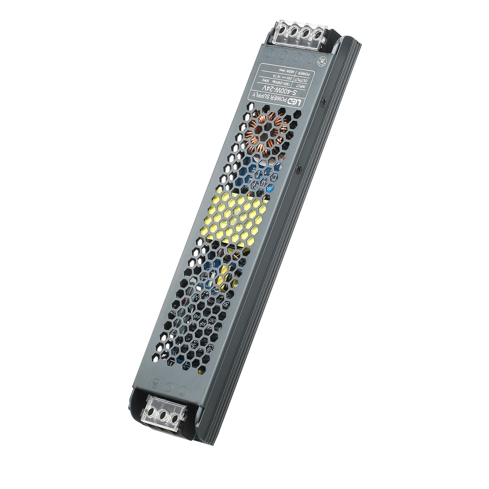 

Neoglint ультратонкий адаптер питания-трансформатор для светодиодных лент AC190V-240V до DC 24V 2.5A 24V-400W