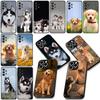 Husky Golden Retriever Dog Phone Case for Samsung Galaxy S22 S21 S20 FE Ultra Plus A35 A36 A37 A33 A34 A04 A71 Cover Casing