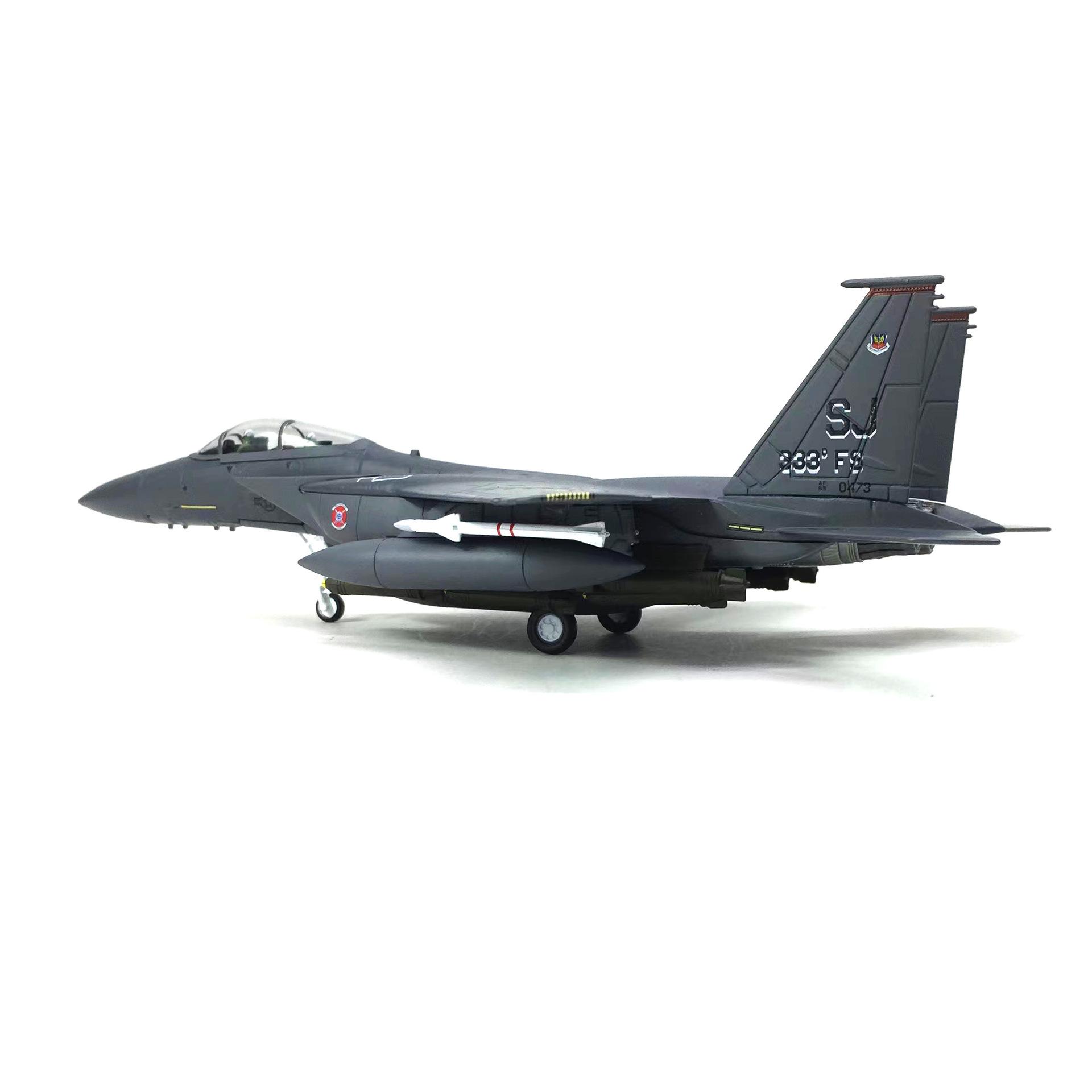1:100 Alloy US F-15E Strike Eagle Supersonic Combat Bomber Military Aircraft Model For Home Decoration United States
