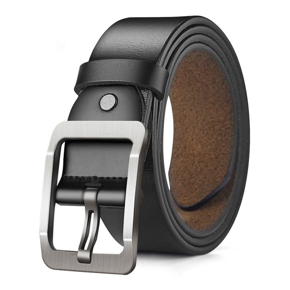 Casual Leather Belt Luxury Design Trouser Dress Belts Man Waist Strap