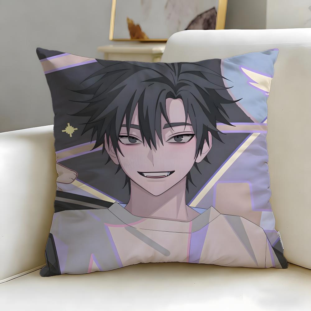 popular anime LINK CLICK Cushion Cover Soft & Easy-Wash Pillow Case – Versatile for Couch, Bed, Travel and Office