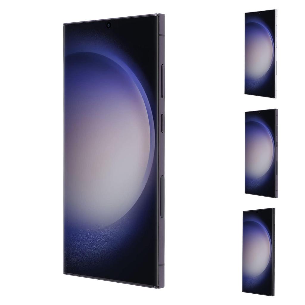 Skjermbytte for Galaxy S23 Ultra 5G 6,8 tommer AMOLED-skjerm Berøringsskjerm Digitizer-montering wi