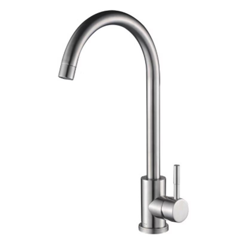 

TLXT Wall-Mounted Stainless Steel Kitchen Faucet