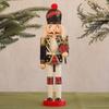 Bemalter Weihnachts-Nussknacker Vintage Handarbeit Figur Marionette Soldat Puppe Dekoration Haus