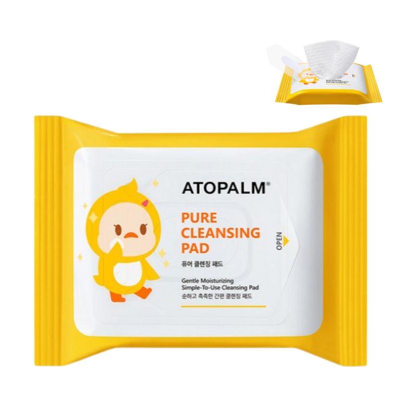 ATOPALM Pure Cleansing Pad 62g (30 Pads × 2 Packs)