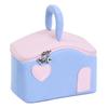 Korean Style Cartoon Makeup Bags House Shape Toiletries Storage Pouch Travel Wash Handbag  Outdoor