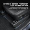 For Tesla Model Y Juniper 2025 2026 Car Front Seat Rail Protectors Anti Kick Corner Seat Wrap  For Tesla Interior Accessories