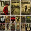 Oude Film Poster The Walking Dead Wandbord Decor Amerikaans Film Blikbord Metalen Plaat Bar Club Wandbord Retro Huis Decoratie