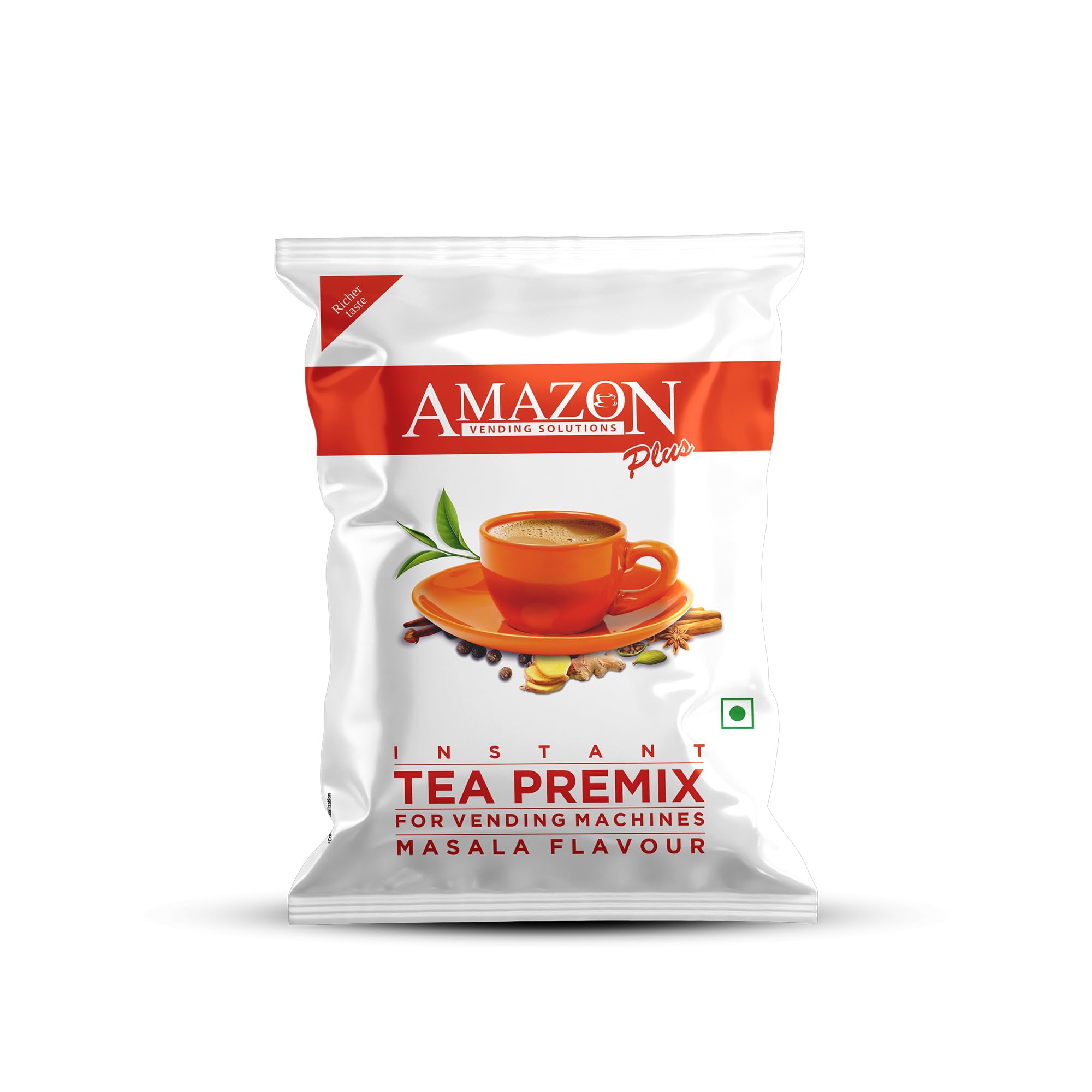 Amazon 3 in 1 Instant Tea Premix Masala Plus 1 Kg Pack for Vending Machine