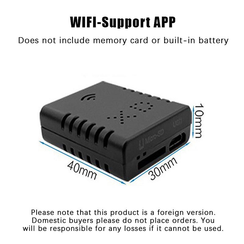 1080P HD Mini Wifi Kamera Xd Kablolu Kamera Akıllı Ev Güvenliği İç Mekan Hırsızlık Önleyici IP Kamera Video Ses Uygulaması Gerçek Zamanlı Kamera
