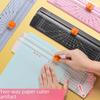 Huanmei Portable Paper Cutter - Mini, A3, A4, A5 Sizes for Students & Crafts
