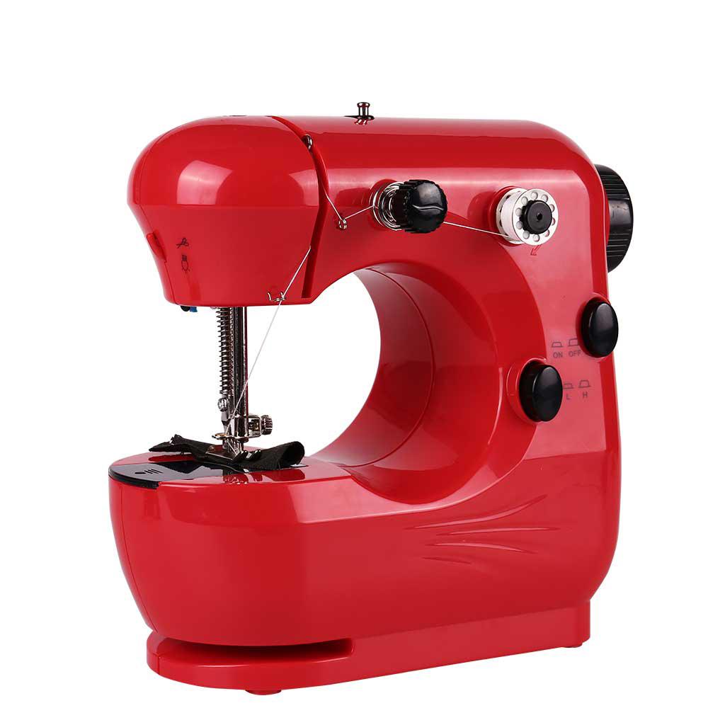 Nähmaschine Inne mit Fußpedal Mini elektrische tragbare Stiche für neue Schneider