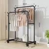 Bold Vertical Clothes Rack: Floor-Standing Drying Rod for Home or Balcony