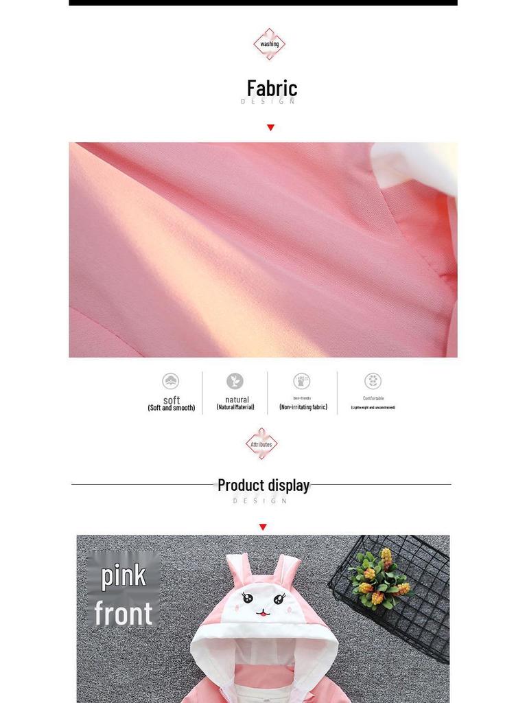 Jungen Kapuzen-Trenchcoat Jacke - 2025 Frühling/Herbst Neuer Stil für Kinder, Reißverschluss-Strickjacke für kleine und mittelgroße Kinder