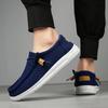 Men Casual Shoes Slip on Canvas Loafers Comfortable Walking Flats for Man Dude Non Slip Soft  Sneakers Summer