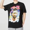 Adidas Messi Grafik Nummernaufdruck Fußball Sport Kurzarm T-Shirt Herren Oberteile Schwarz HA0931