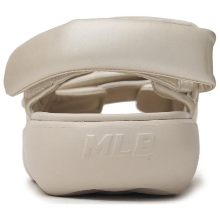 MLB Sandal Comfortable And Lightweight Beach Sandals Unisex Ecru 3ASDBPS43-43GOS