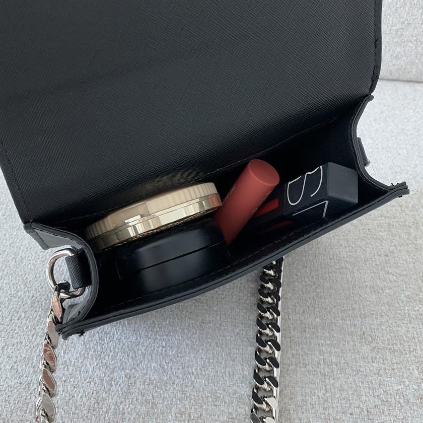 ins super fire thick chain Hong Kong style small bag women's new high-end versatile fashion chain single shoulder oblique span bag