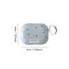 Blue Polka Dots Earphone Case TPU Protective Case for Airpods 1/2/3/4/pro/pro2 Earphone Accessories