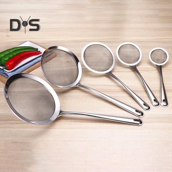 Heat Resistant Non Stick Colander Food Grade Ergonomically Designed Skimmer Spoon Kitchen Supplies