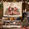 Schneemann Weihnachten Wandteppich Hintergrundtuch Hängendes Tuch Schlafzimmer Nachttisch Dekorative Wandtuch Miete Studentenwohnheim Wandteppich