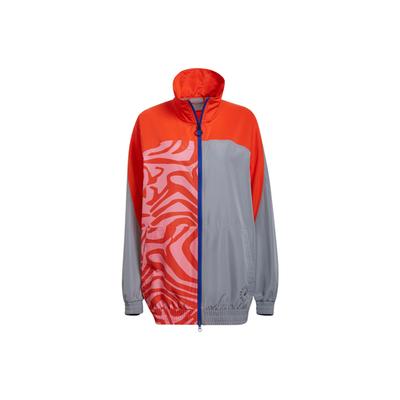 X Stella McCartney Giacca Sportiva Retro con Collo Alto Giacca da Donna Arancione H59949