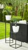 Modern Black 40cm Standing Flower Stand