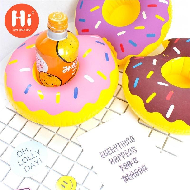 

Надувной держатель для напитков в виде пончика, подставка, подставка для бассейна, игрушка для плавания, устройство для плавания