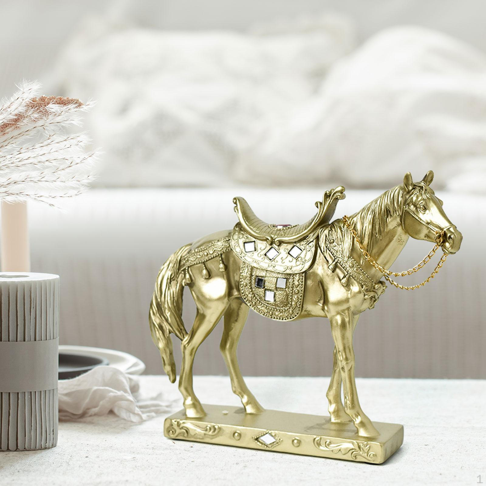 

Элегантная скульптура лошади для декора офиса или дома