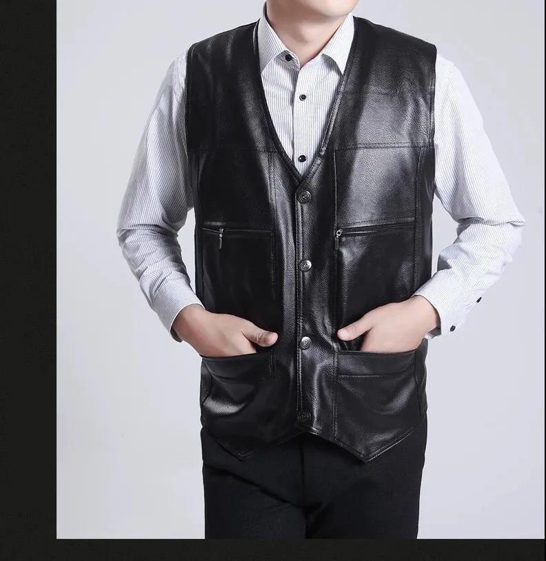 Warme Arbeitsweste mit Samtfutter für Herren - Herbst/Winter Lässig Ärmellos