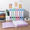 A4 Pastel Plastic File Folders - Heavy-Duty High Quality Document Organizer with Snap Closure, Multi-Color Assortment for Office