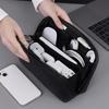 Portable Electronic Organizer Bag For Charging Cables Power Bank Headphone Adapter Travel Gadget Storage Pouch