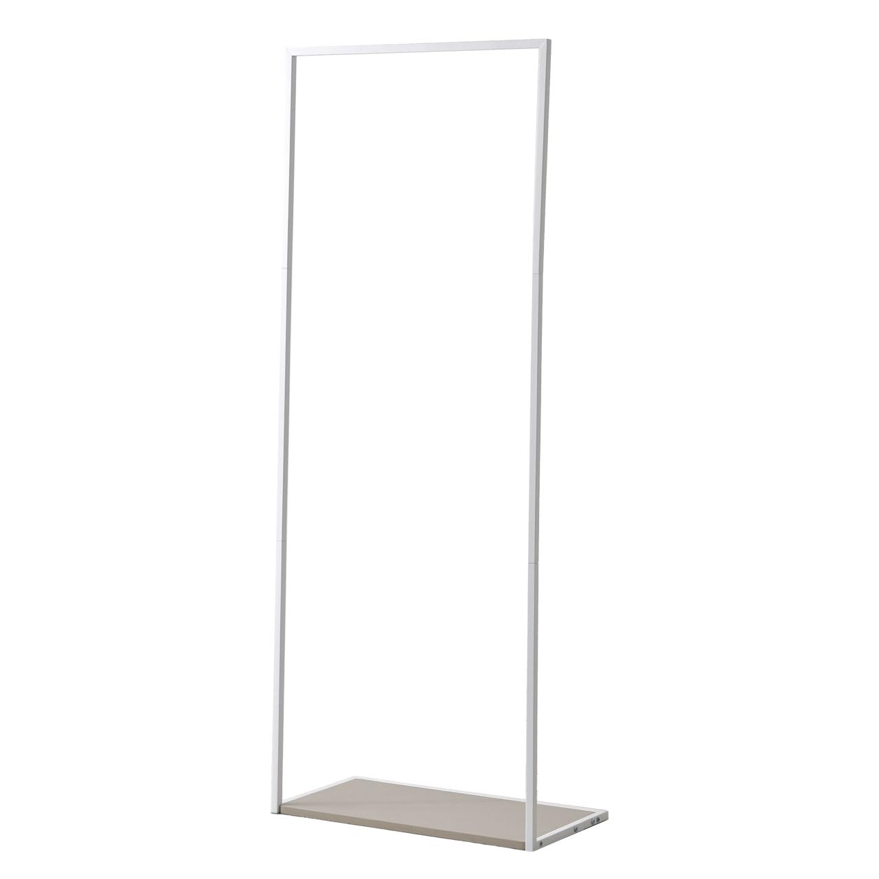 

YM World Slim Clothes Storage Hanger Greige Rack, Juno, White, 00-100070 бежевый