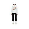Evisu Aw23 Koi Fish Floral Print Oversized Hoodie Women Hoodies White 2EAHTW3SW4026OSCT