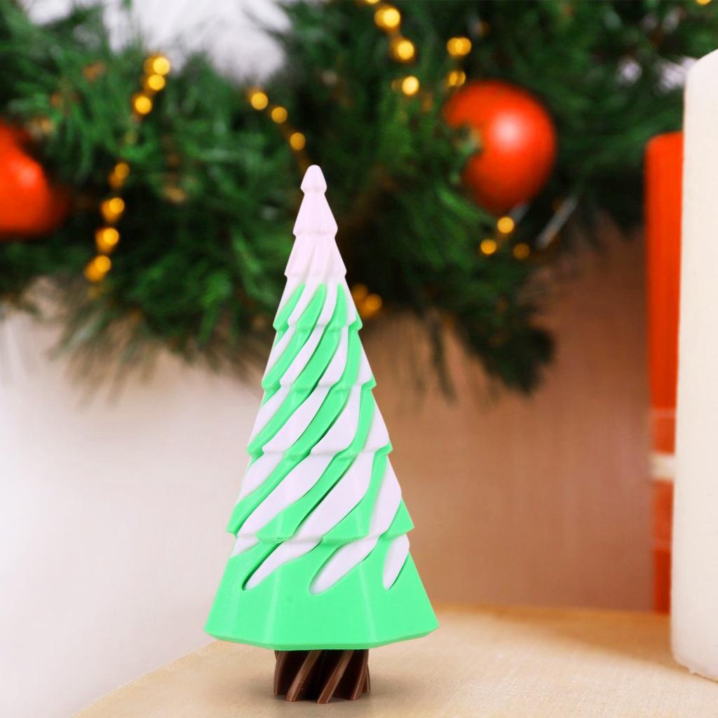 3d Printed Decompression Toy Spinning Spiral Penetrating Sculpture For Stress And Anxiety Relief