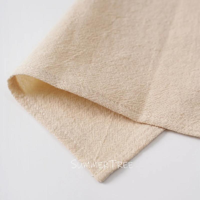 12 Stück 40x40cm Gewaschene Baumwolle Einfarbig Stoff Servietten Vintage Weich Langlebig Geschirrtücher Tischsets für Zuhause Küche Hochzeit Tischdekoration