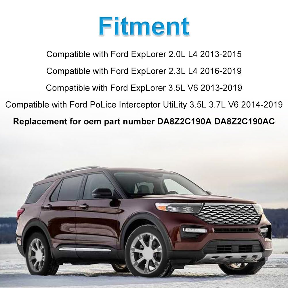 2 Pcs ABS Wheel Speed Sensors Compatible with Ford Explorer 2013 2014 2015 2016 2017 2018 2019, Rear Left and Right abs Sensors, Replacement for