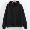 Autumn & Winter Plus Velvet Loose Hooded Sweatshirt