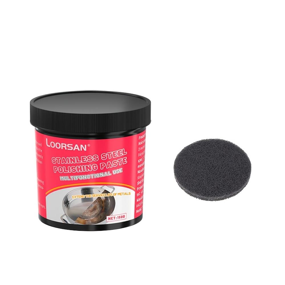 

Multi-Purpose Metal Polishing Paste - High Brightness Enhancer, Stainless Steel Iron Powder Polishing Paste, Suitable for Car, M