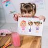 8/16/24 Sheets Make A Face And Dress Up Stickers For DIY Your Own Stickers For Rewards Birthday Gift