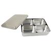 Stainless Steel Food Sample Box with Lid