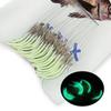 Barbed Glow Hook High Carbon Steel Fishing Hook with Line Luminous Fishing Hook  Fresh&Saltwater