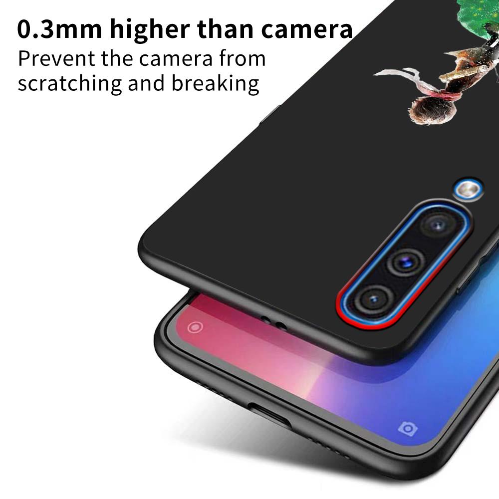 Custodia Carina Piccolo Principe Cartone Animato per Samsung Galaxy A50 A10 A70 A30 A20e A40 A20s A10s A10e A90 5G A80 A7 Cover Morbida Nera per Telefono