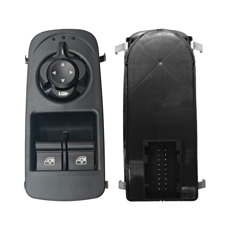Driver Power Switch 156085171 For For Alfa For Romeo For Mito 955 2008-2018 Black Plastic Direct Replacement Interior Control